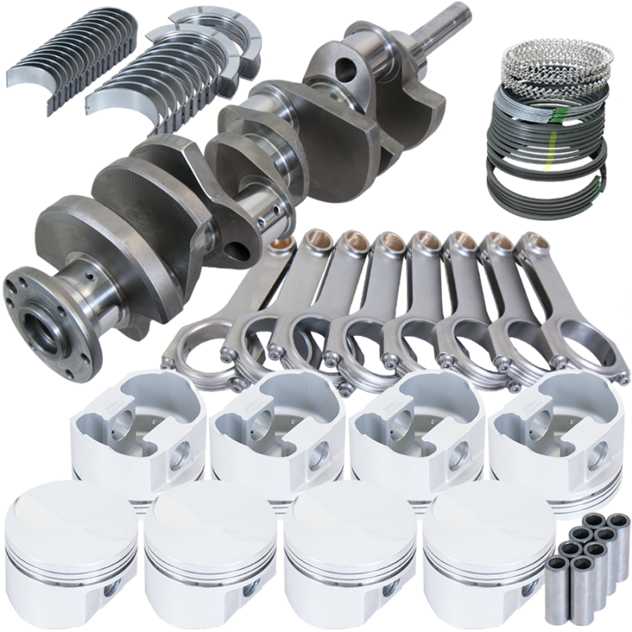 Eagle Ford 429/460 3.850in Crank 6.605in H-Beam -3cc Flat Top 4.390in Pistons Rotating Assembly - 15120030 Photo - Primary