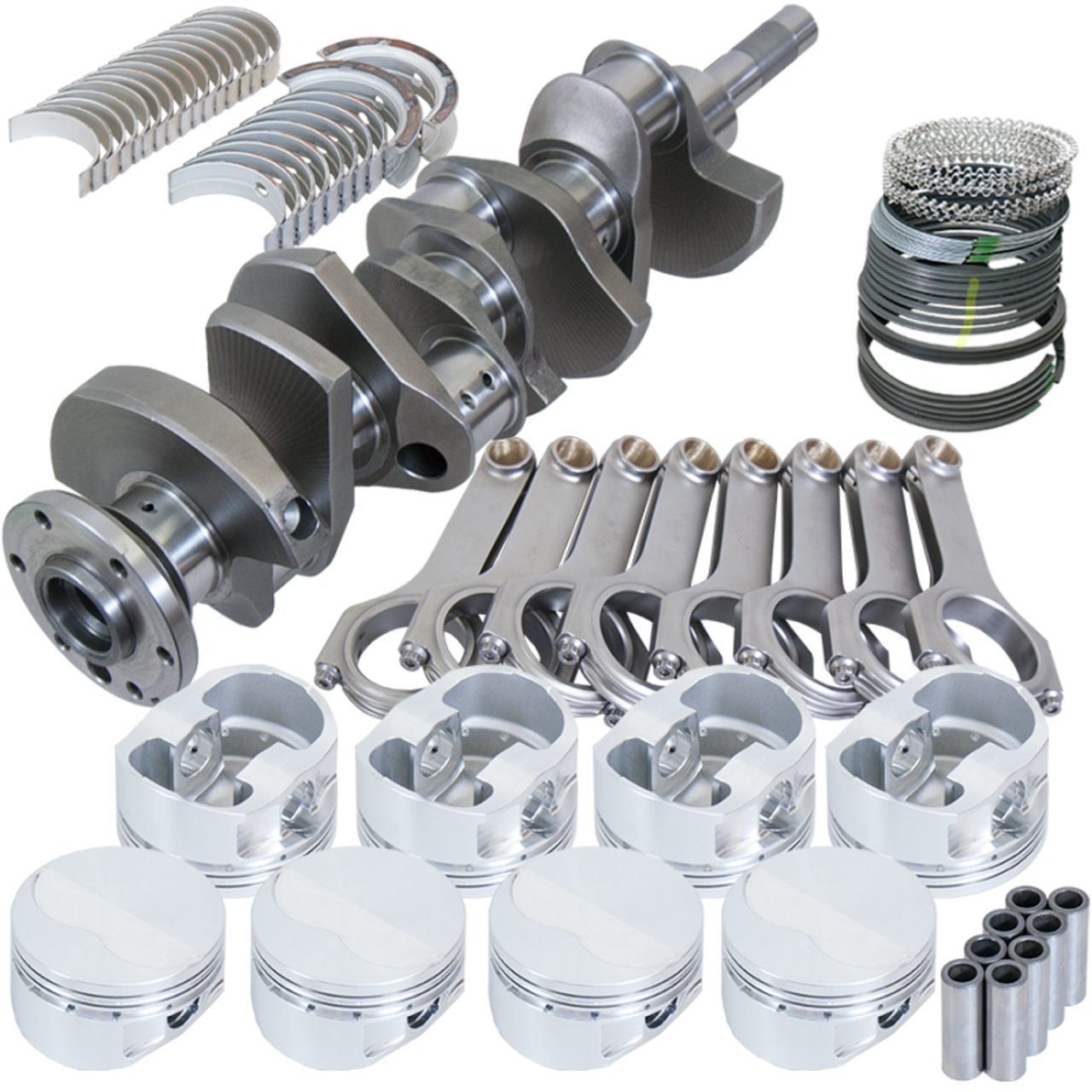 Eagle Ford FE 3.980in Crank 6.490in H-Beam Forged 4032 -6.2cc 4.090in Pistons Rotating Assembly - 157084090 Photo - Primary