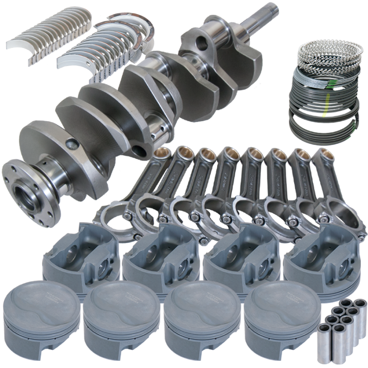 Eagle Ford FE 4.250in Crank 6.700in I-Beam Rods -18cc Inv Dome 4.080in Pistons Rotating Assembly - 158024080 Photo - Primary