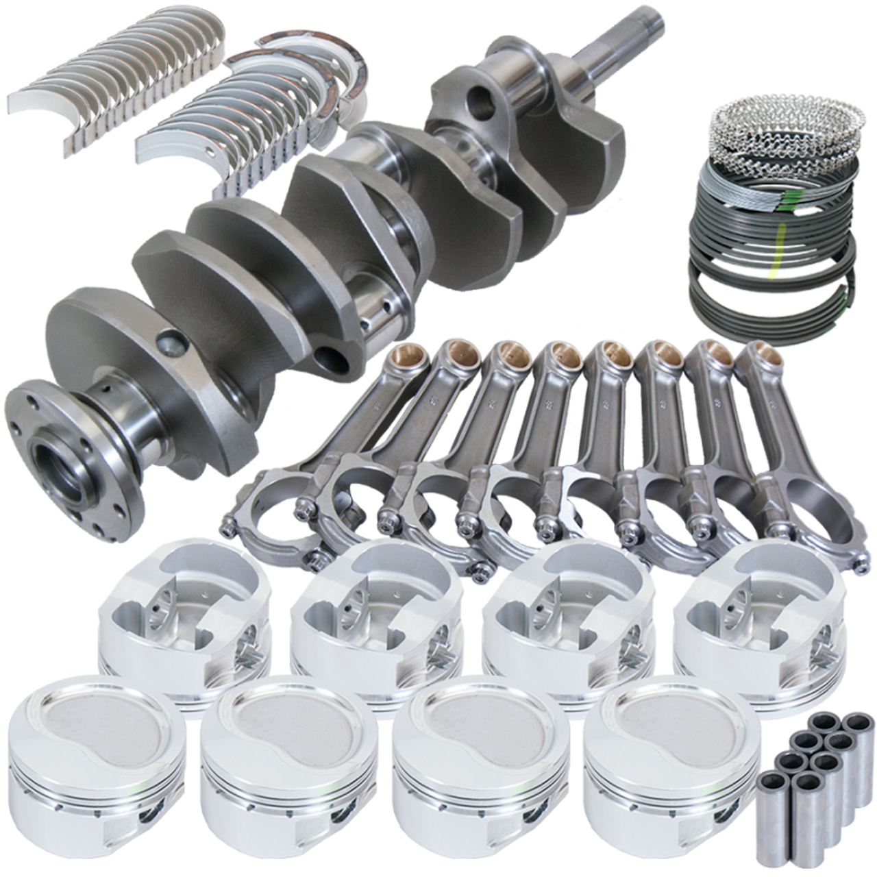 Eagle Ford FE 4.250in Crank 6.700in I-Beam Rods -17cc Inv Dome 4.250in Pistons Rotating Assembly - 158034250 Photo - Primary