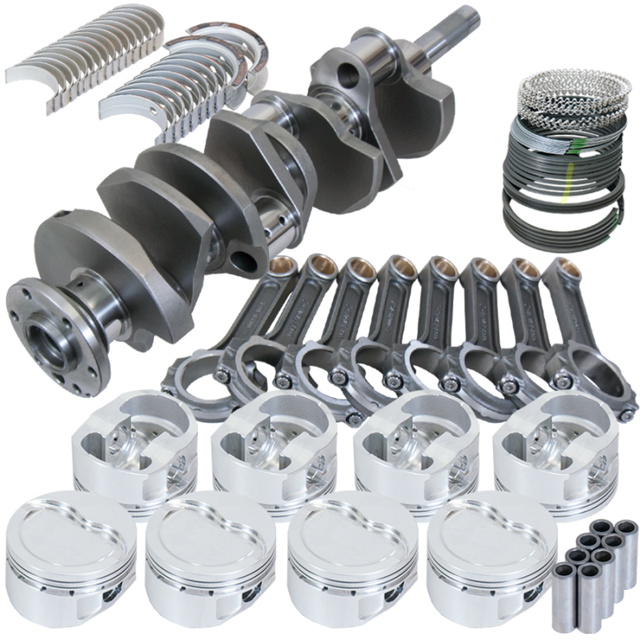 Eagle Ford FE 4.125in Crank 6.700in I-Beam Rods Forged 4032 -14cc 4.270in Pistons Rotating Assembly - 158174270 Photo - Primary