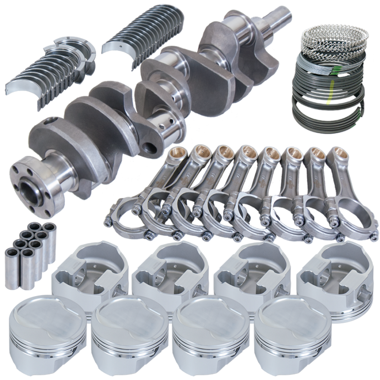 Eagle Ford 289/302 3.400in Crank 5.400in I-Beam Rods -12.5cc 4.000in Pistons Rotating Assembly - 16004000 Photo - Primary