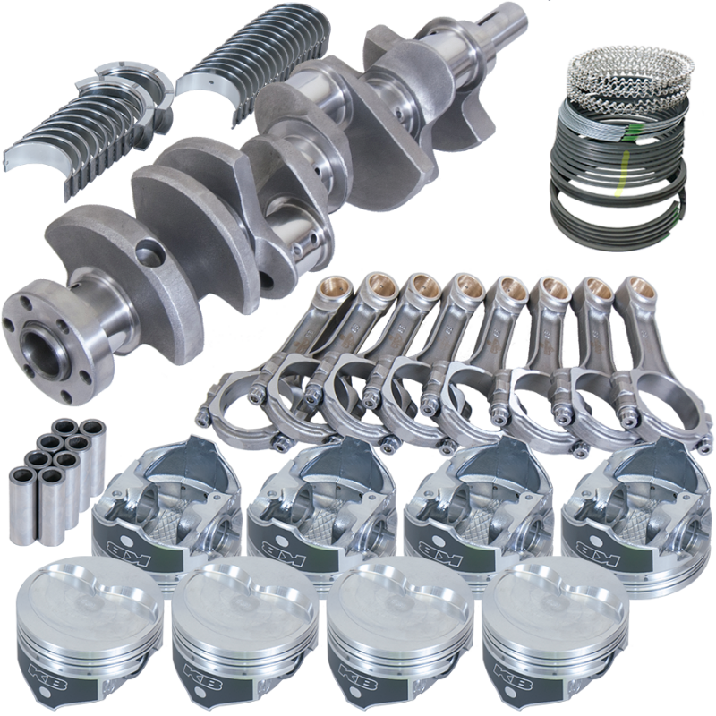 Eagle Ford 289/302 3.250in Crank 5.400in I-Beam Rods -10cc 4.000in Pistons Rotating Assembly - 16021000 Photo - Primary