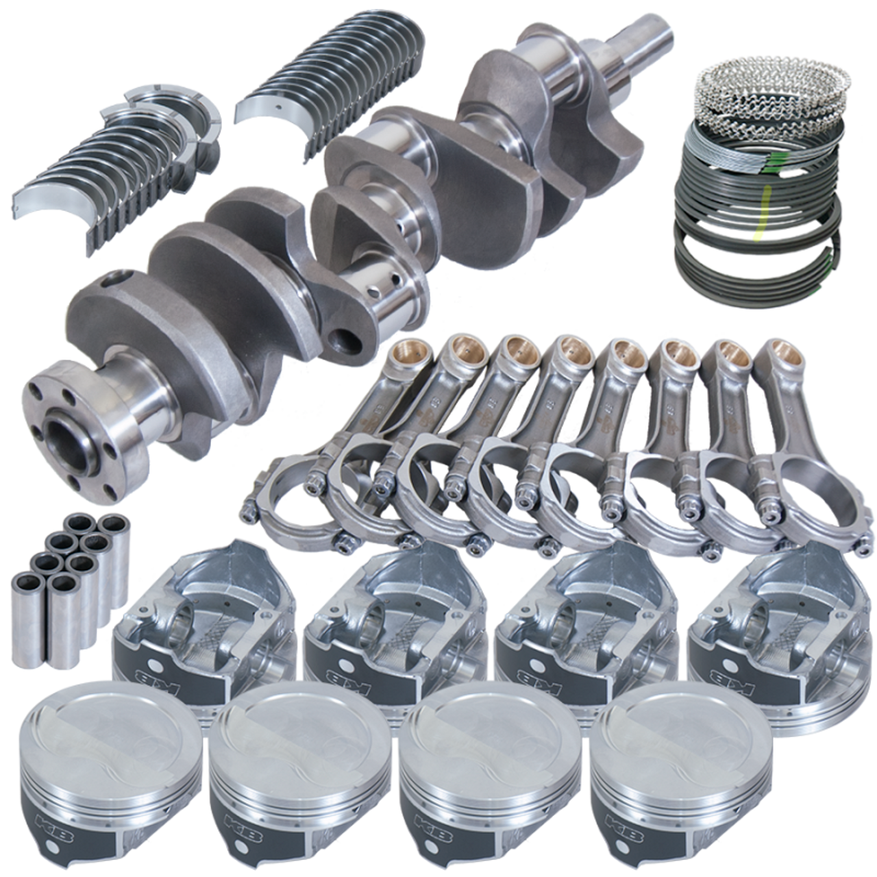 Eagle Ford 289/302 3.400in Crank 5.400in I-Beam Rods -16cc 4.000in Pistons Rotating Assembly - 16023000 Photo - Primary