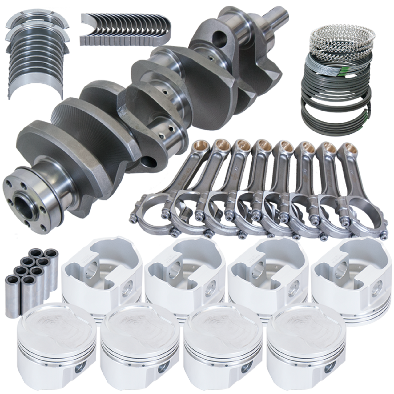 Eagle Ford 351W 3.850in Crank 5.956in I-Beam Rods -14.5cc 4.060in Pistons Rotating Assembly - 16126060 Photo - Primary