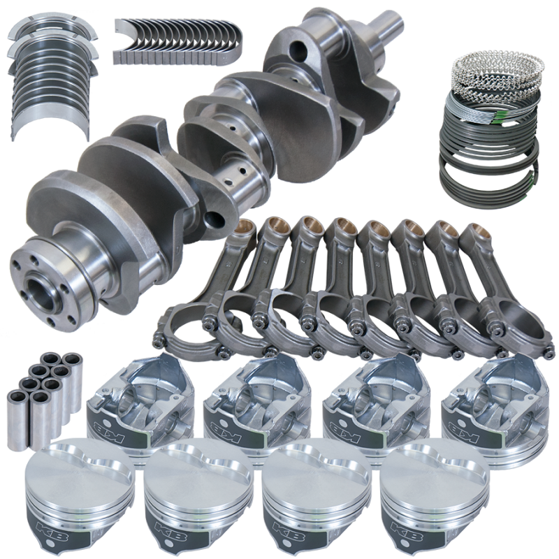 Eagle Ford 351W 4.000in Crank 6.200in I-Beam Rods -6.5cc Flat Top 4.040in Pistons Rotating Assembly - 16525040 Photo - Primary