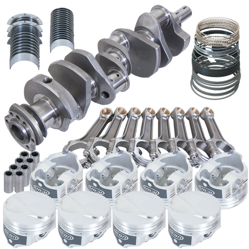 Eagle Chevy 454 4.000in Crank 6.135in I-Beam Rods 18cc Dome 4.310in Pistons Rotating Assembly - 18322060 Photo - Primary