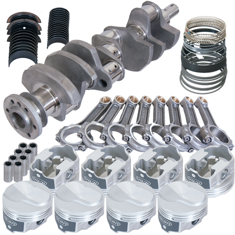 Eagle Chevy 454 4.000in Crank 6.135in I-Beam Rods Closed Chamber 4.320in Pistons Rotating Assembly - 18420070 Photo - Primary