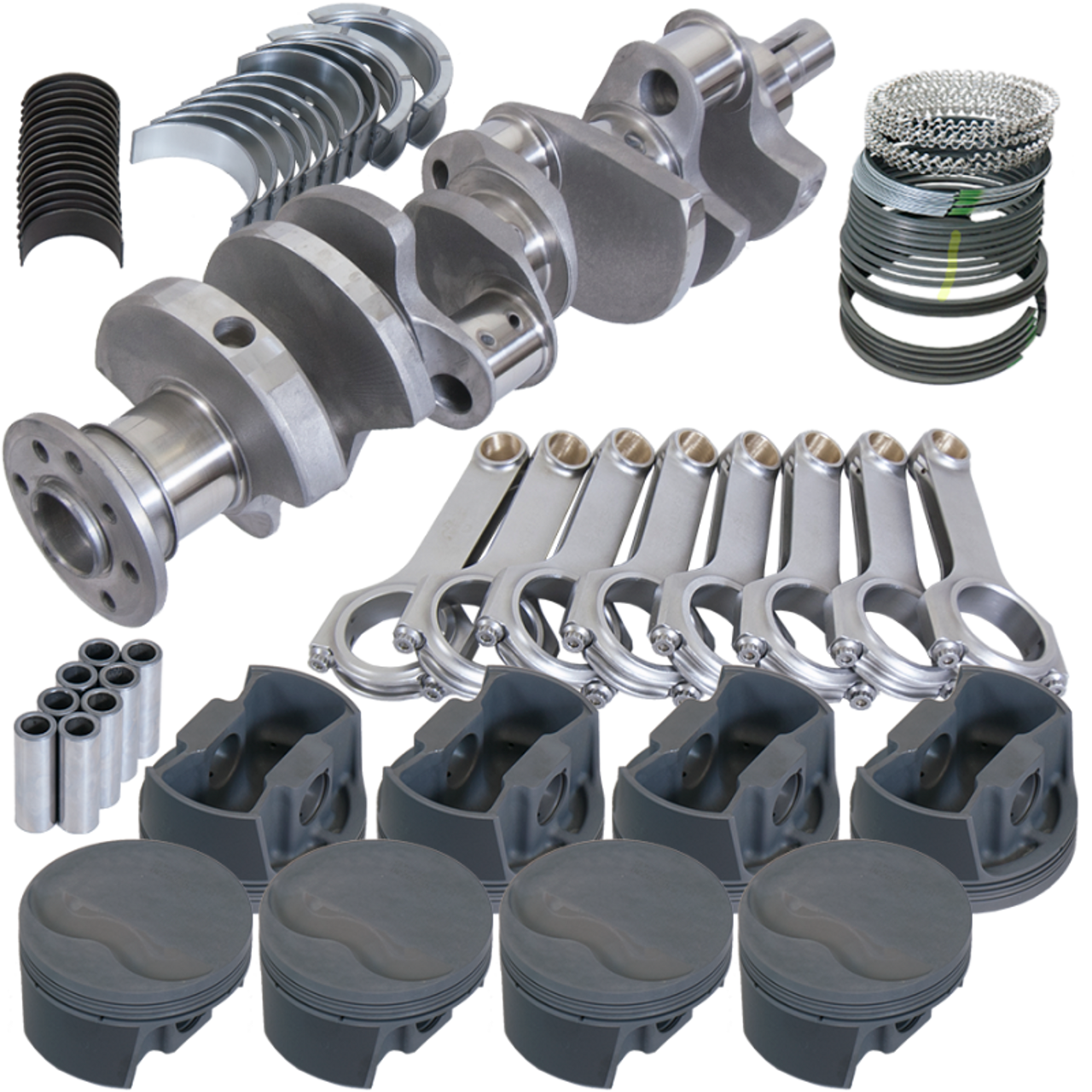 Eagle Chrysler 360 4.000in Crank 6.123in H-Beam -5cc Flat Top 4.030in Pistons Rotating Assembly - 20109030 Photo - Primary