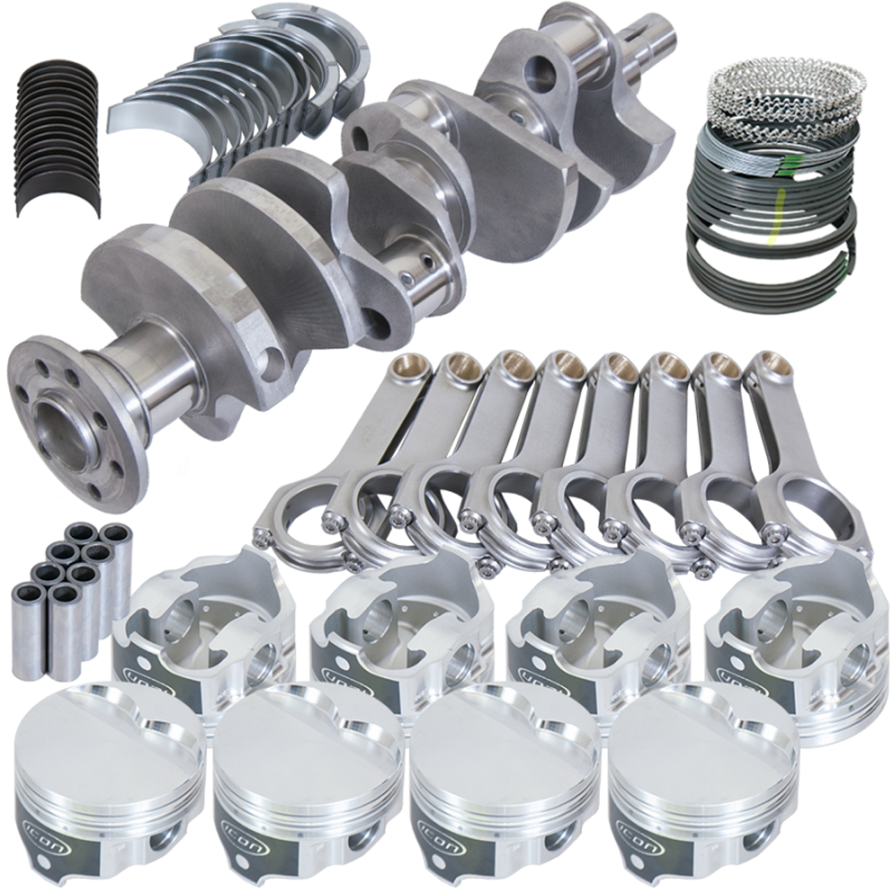 Eagle Chrysler 318 4.000in Crank 6.123in H-Beam -4.7cc Flat Top 3.940in Pistons Rotating Assembly - 20152030 Photo - Primary