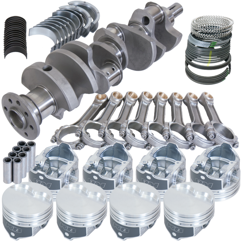Eagle Chrysler 360 3.580in Crank 6.123in I-Beam Rods -5cc Flat Top 4.000in Pistons Rotating Assembly - 20400000 Photo - Primary