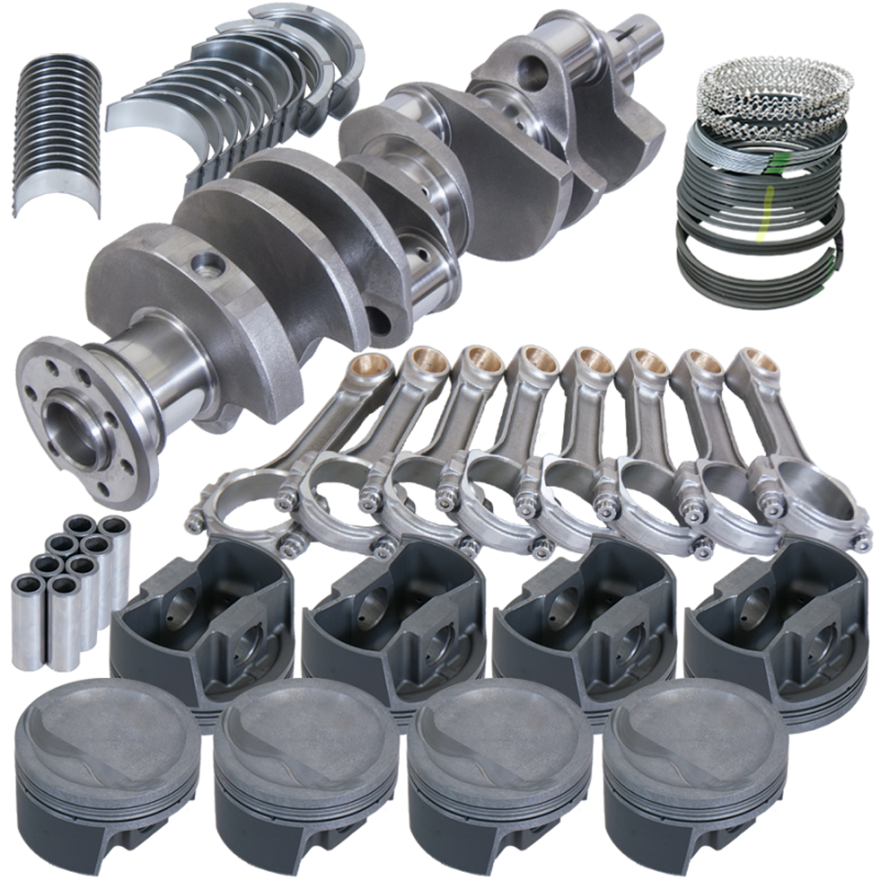 Eagle Chrysler 360 4.000in Crank 6.123in I-Beam Rods -16cc 4.070in Pistons Rotating Assembly - 20502070 Photo - Primary