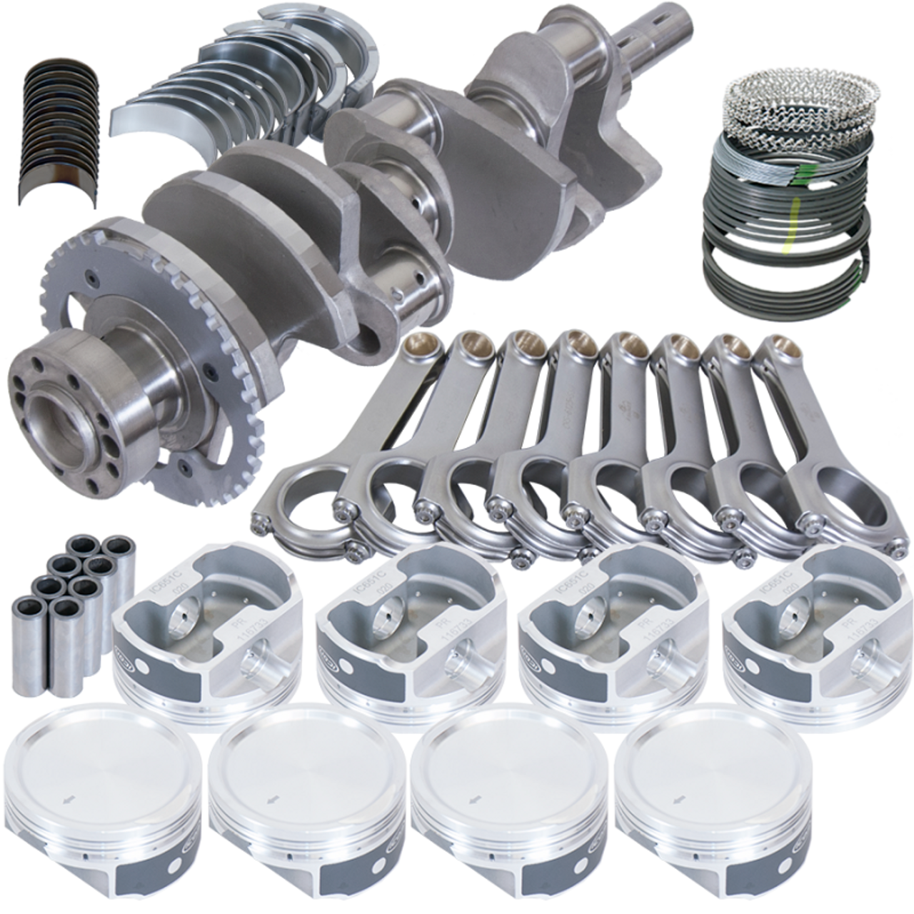 Eagle Chrysler 5.7 Hemi 4.050in Crank 32 Tth Relctr 6.125in H-Beam 3.927in Pistons Rotating Assembly - 231133927 Photo - Primary