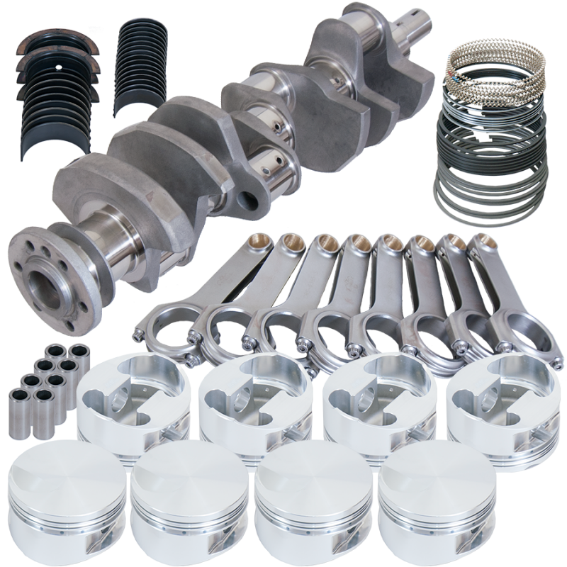 Eagle Chevy 454 4.000in Crank 6.385in H-Beam -3cc Flat Top 4.280in Pistons Rotating Assembly - 35315030 Photo - Primary