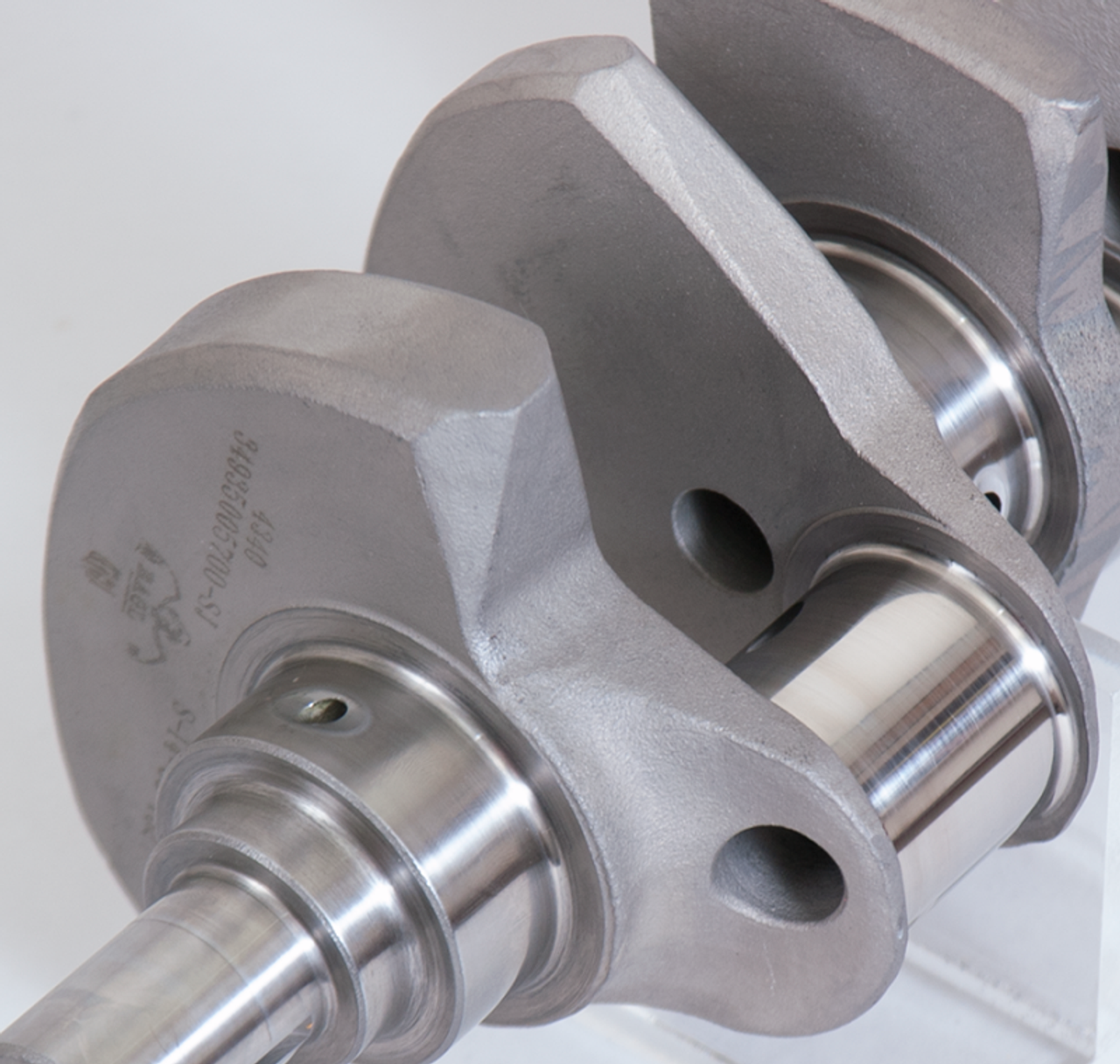Eagle Chevrolet 305/350 3.500in Stroke 2.000in Rod Journals Forged 4340 Lightweight Steel Crankshaft - 4349350057LA Photo - Unmounted