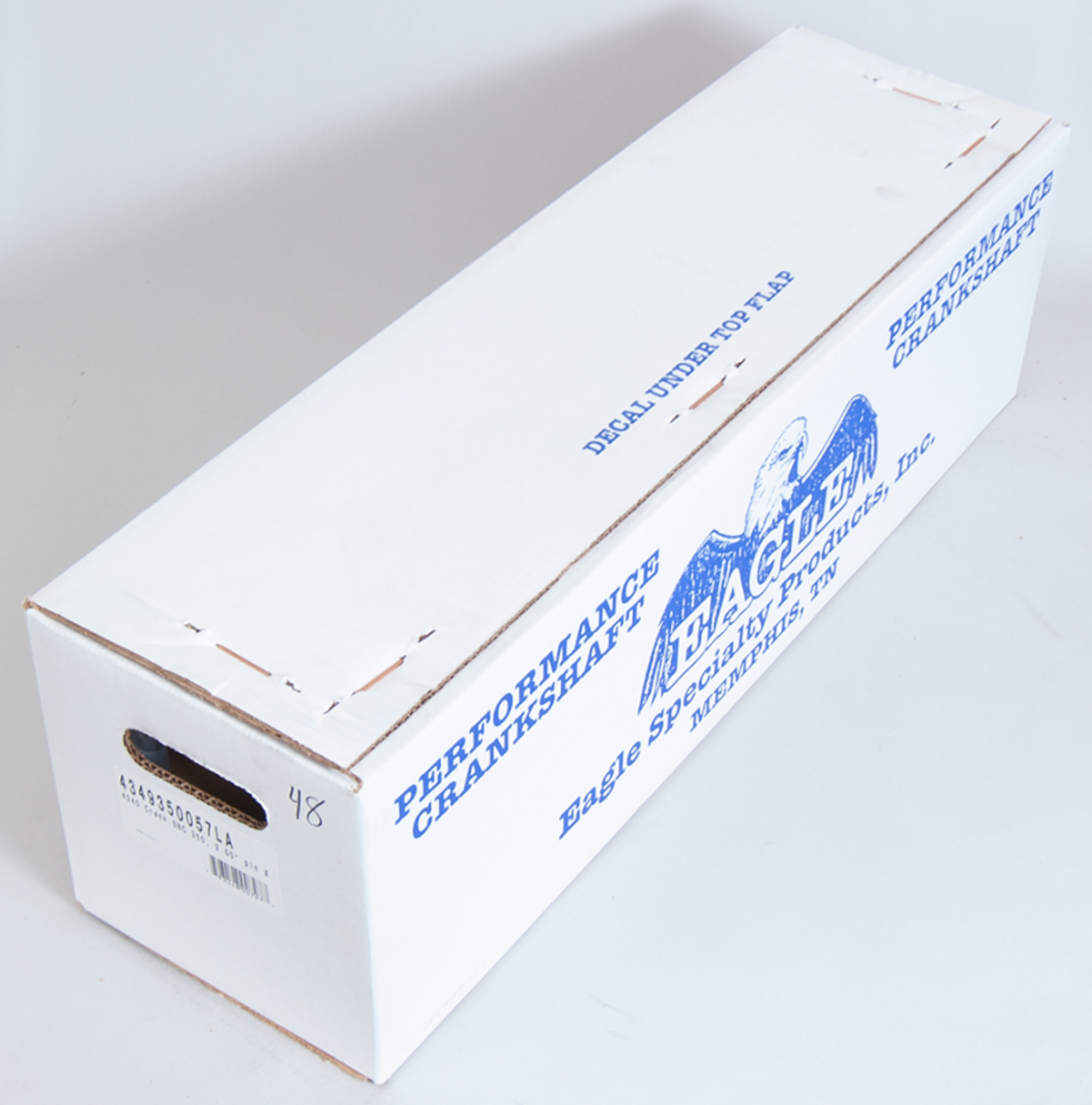 Eagle Chevrolet 305/350 3.500in Stroke 2.000in Rod Journals Forged 4340 Lightweight Steel Crankshaft - 4349350057LA Photo - in package