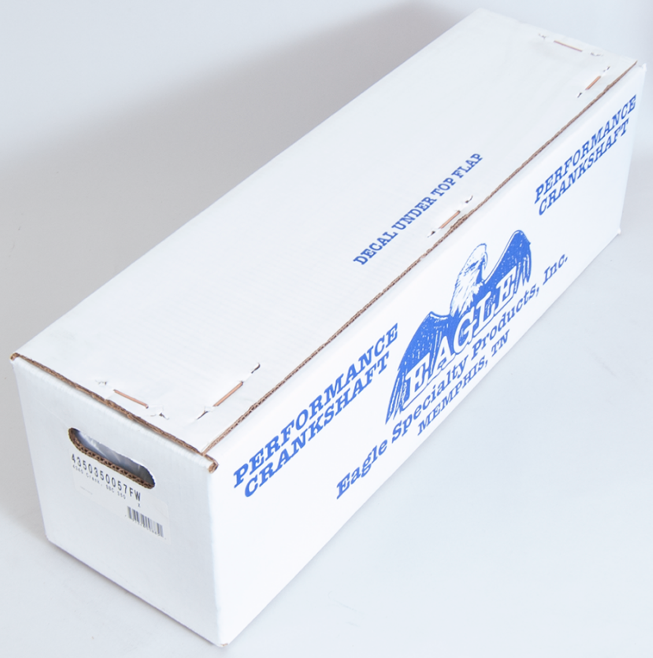 Eagle Chevrolet 350 3.500in Stroke Forged 4340 Featherweight Steel Crankshaft - 4350350057FW Photo - in package