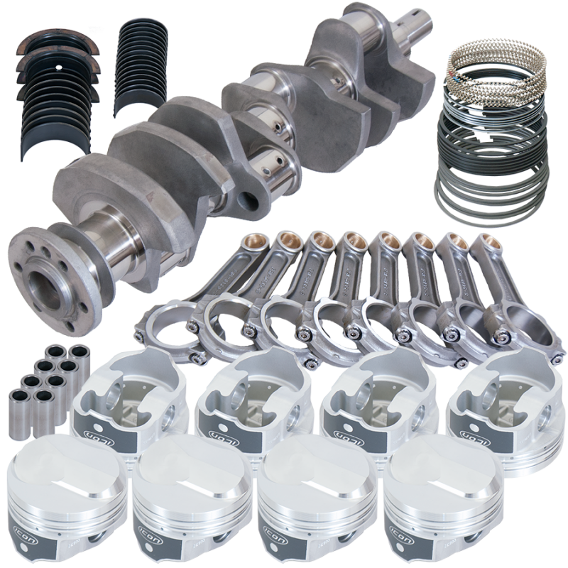 Eagle Chevy 454 4.000in Crank 6.135in I-Beam Rods 38cc Dome 4.310in Pistons Rotating Assembly - 61325060 Photo - Primary