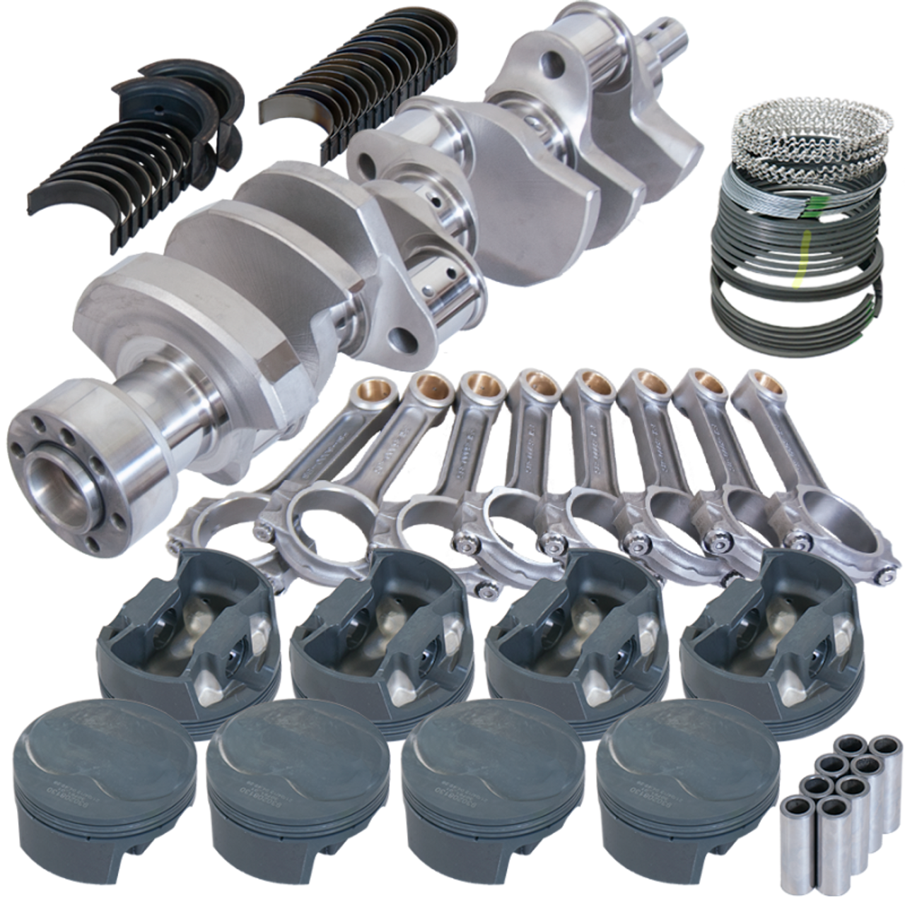 Eagle Chevy LT1 350 1Pc 3.750in Crank 6.000in I-Beam Rod 11cc Dome 4.060in Pistons Rotating Assembly - 62136060 Photo - Primary