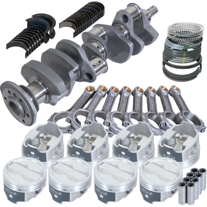 Eagle Chevy 350 3.750in Crank 5.700in I-Beam Rods -18cc 4.040in Pistons Rotating Assembly - 62304040 Photo - Primary