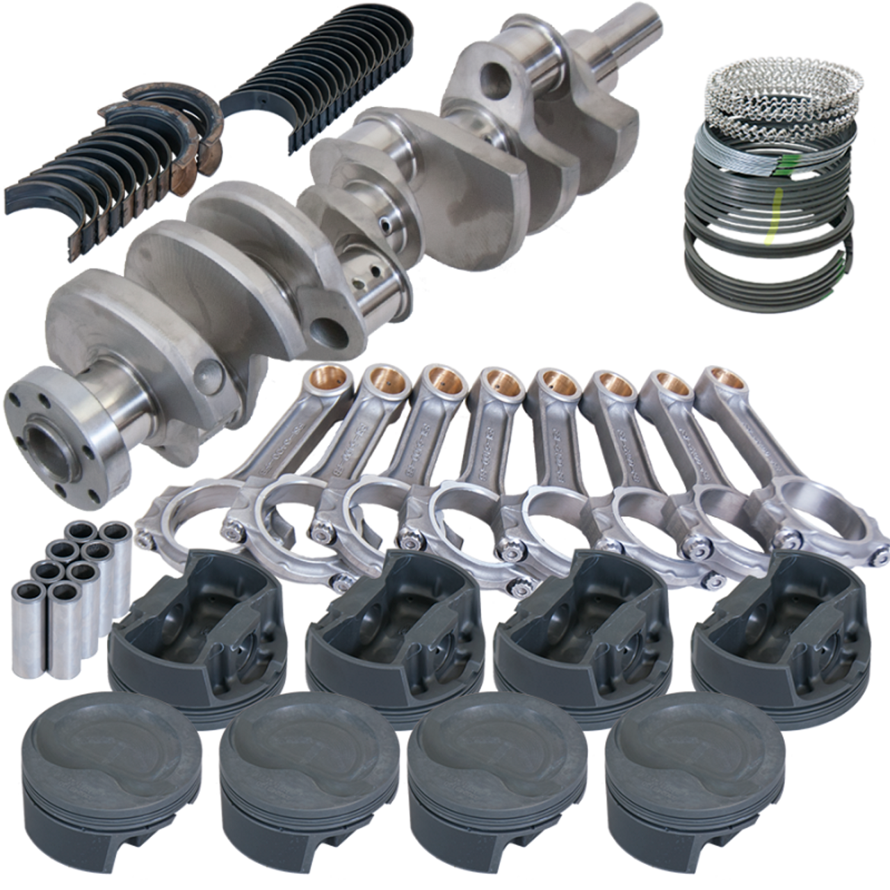 Eagle Ford 289/302 3.400in Crank 5.400in I-Beam Rods -16cc 4.040in Pistons Rotating Assembly - 64040040 Photo - Primary