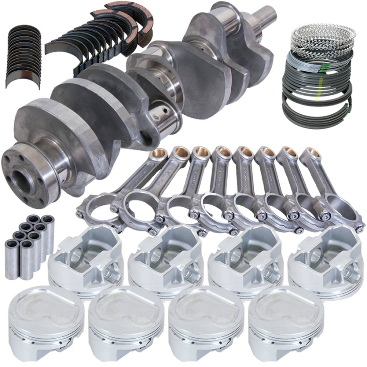 Eagle Ford 351C 4.000in Crank 6.000in I-Beam Rods -18cc 4.030in Pistons Rotating Assembly - 64701030 Photo - Primary