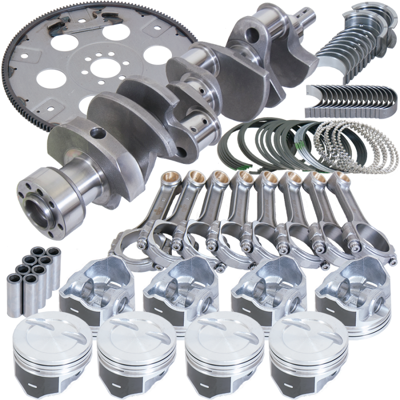 Eagle Chevy LT1350 1Pc 3.750in Crank 5.700in I-Beam 4.060in Pistons 168 Tooth FP Balanced Assembly - B13504L06068 Photo - Primary