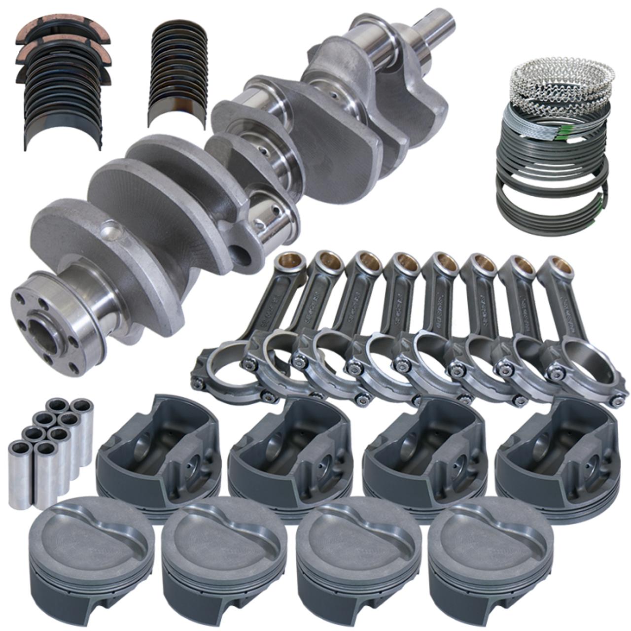 Eagle Ford 351W 4.000in Crank 2.750in Mains 6.250in I-Beam Rods 4.040in Pistons Balanced Assembly - B14849040 Photo - Primary