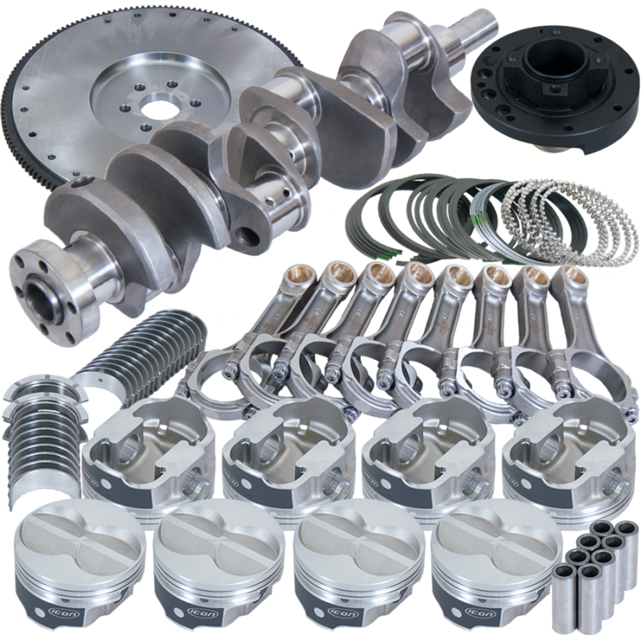 Eagle Ford 302 3.400in Crank 5.400in I-Beam Rods 4.030in Pistons 157 Tooth FW Balanced Assembly - B16323MS030 Photo - Primary