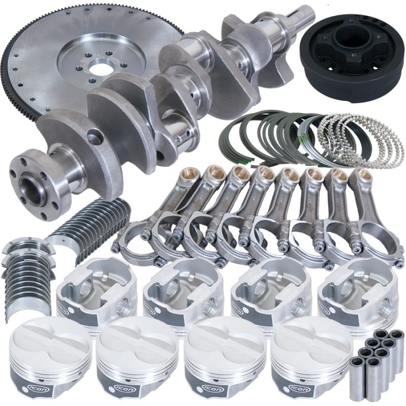 Eagle Ford 302 3.250in Crank 5.400in I-Beam Rods 4.000in Pistons 157 Tooth FW Balanced Assembly - B16351LS000 Photo - Primary