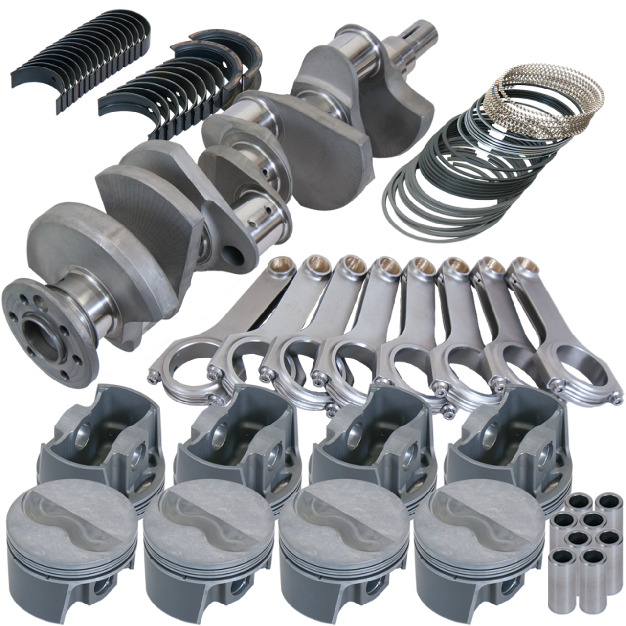 Eagle Chrysler RB 4.150in Crank 6.760in H-Beam -8cc Flat Top 4.375in Pistons Balanced Assembly - B21201055 Photo - Primary