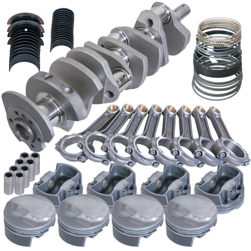 Eagle Chevy 454 4.250in Crank 6.385in I-Beam Rods 18cc Dome 4.350in Pistons Rotating Assembly - F1012100 Photo - Primary