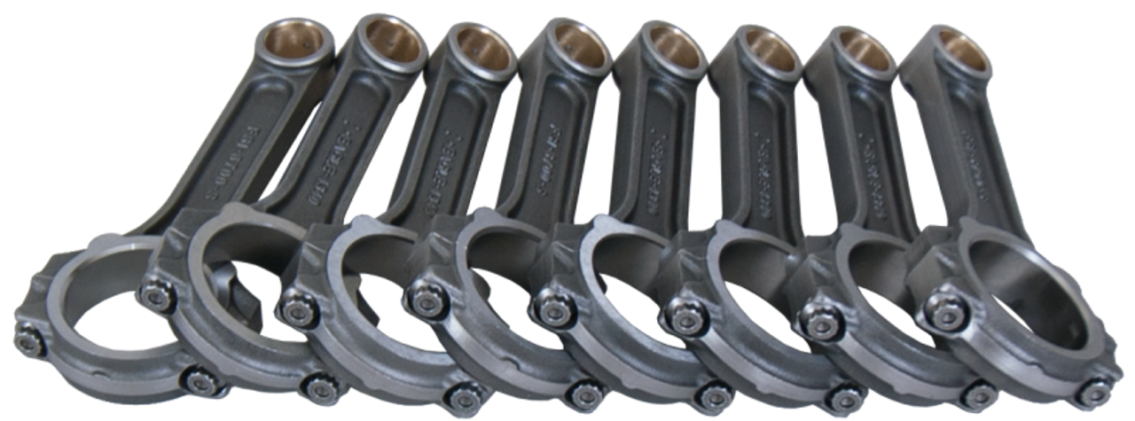 Eagle Chevrolet 6.700in Forged 4340 Steel I-Beam Connecting Rods - Set of 8 - FSI6700 Photo - Primary