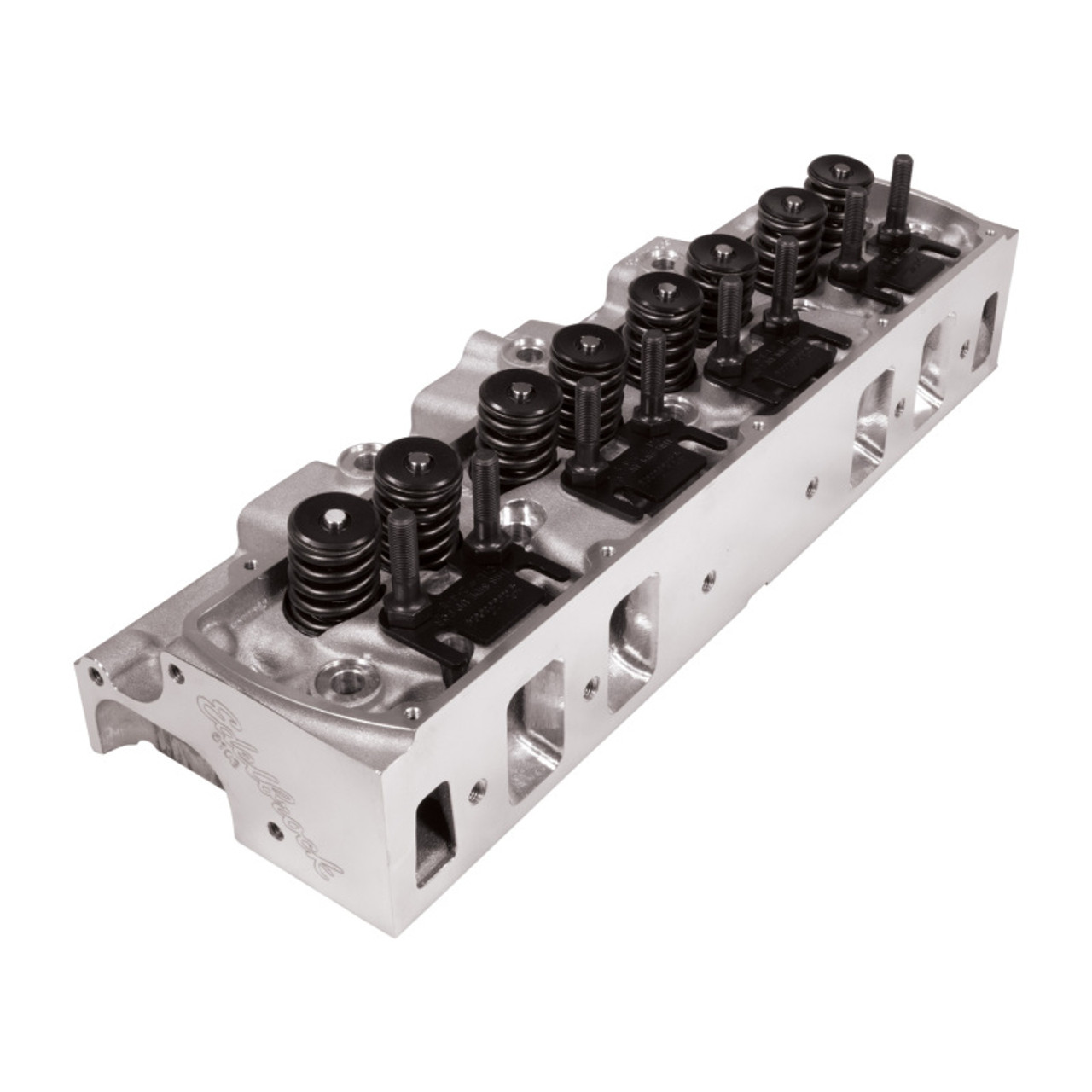 Edelbrock SB Oldsmobile Performer RPM Cylinder Heads for Hydraulic Flat Tappet - 61039 Photo - lifestyle view