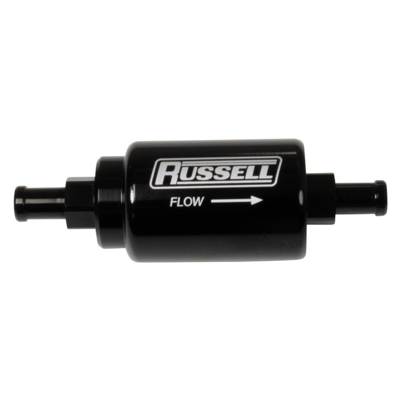 Russell 5/16 Male To 5/16 Male Barbed Fuel Check Valve - Black Anodized - 650623 User 1