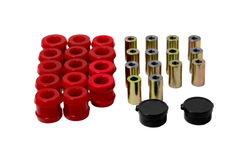 Energy Suspension 17-22 Tesla Model 3/Y Rear Control Arm Bushing Set w/Rear Knuckle - 20.3104R Photo - Primary