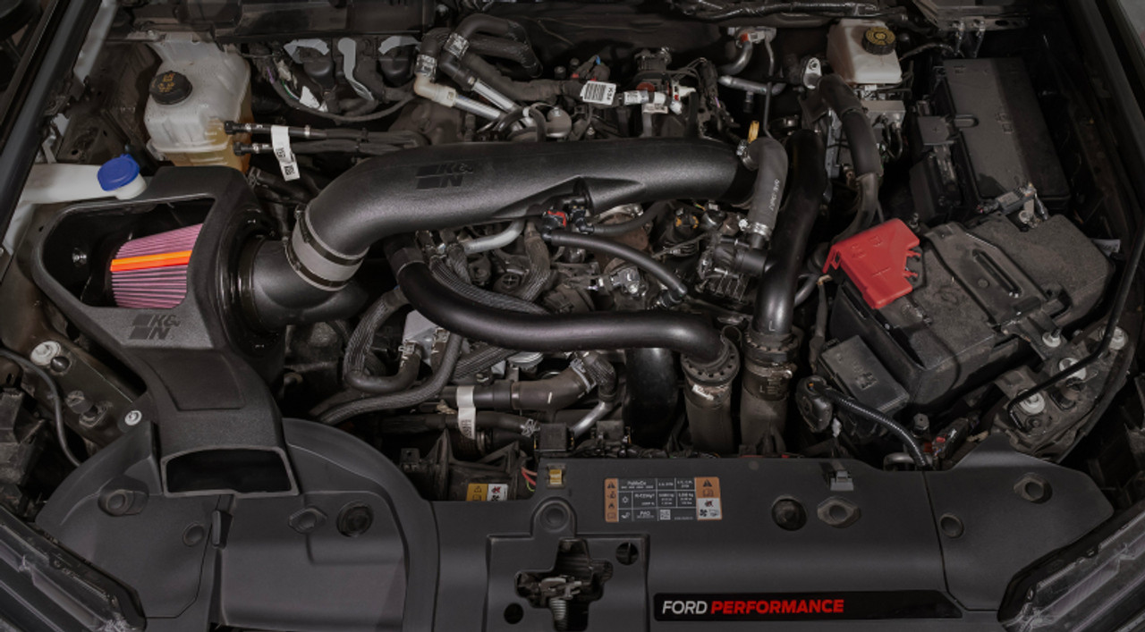 K&N 2024 Ford Ranger Raptor V6 3.0L NextGen Cold Air Intake - 50-2628 Photo - Mounted