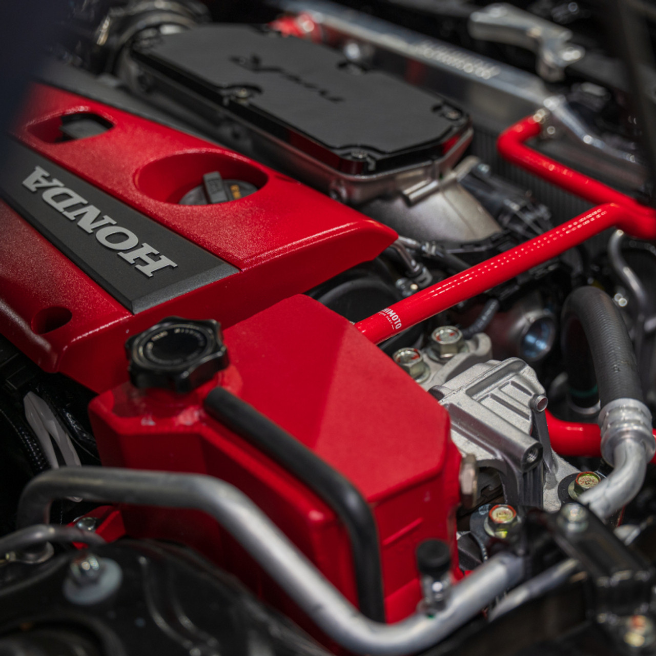 Mishimoto 2023+ Honda Civic Type-R Silicone Coolant Hose Kit - Red - MMHOSE-CTR-23RD User 1