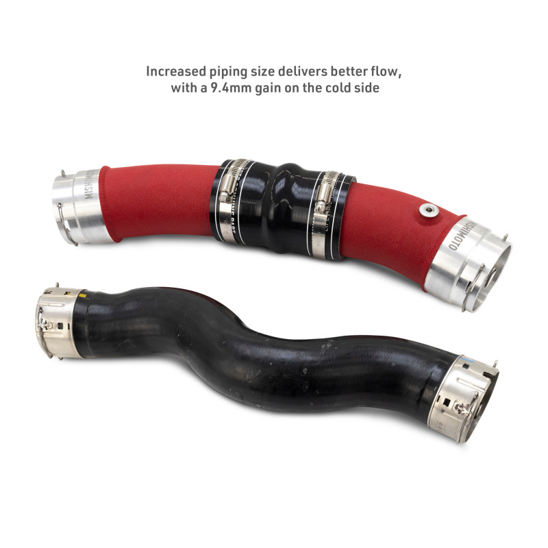 Mishimoto 2024+ Toyota Tacoma Intercooler Pipe Kit - Red - MMICP-TAC-24RD User 1