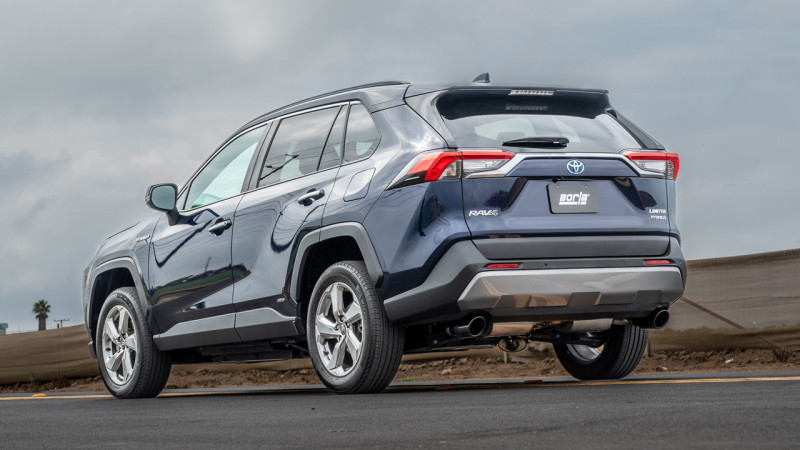 Borla 19-25 Toyota RAV4 Hybrid 2.25 S-Type Cat Back Exhaust - Black Chrome - 141010BC User 2