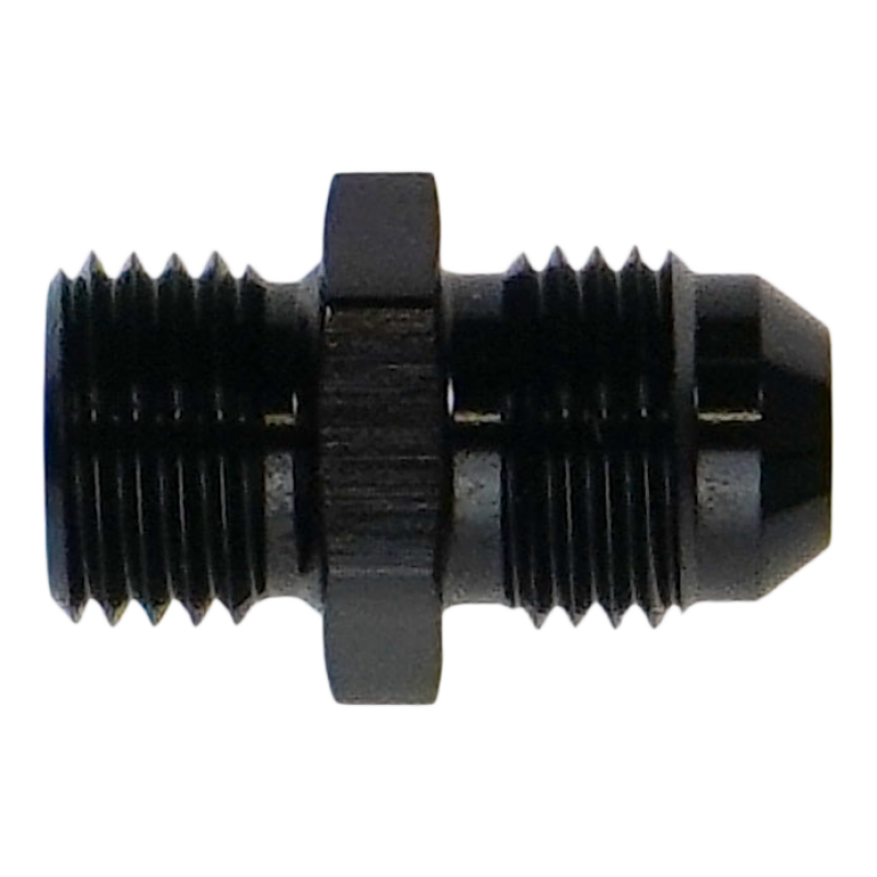 DeatschWerks 6AN Male Flare to M14x1.5 Male Inverted Flare Adapter - 6-02-0640-B Photo - Primary