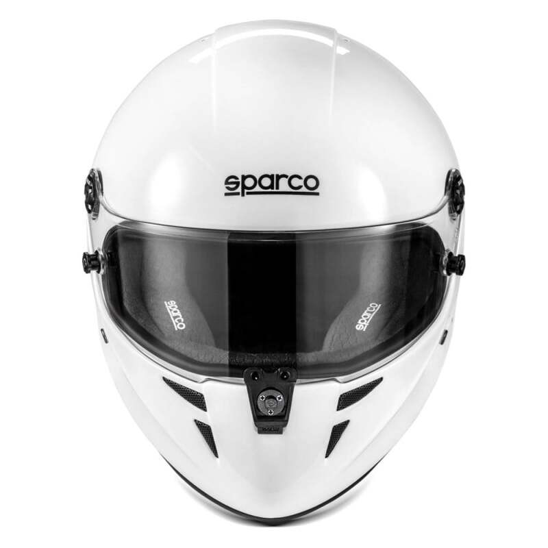 SPARCO Stealth RF Helmet - XX Large - White/Black - BRH0007B0W012XL Photo - Close Up