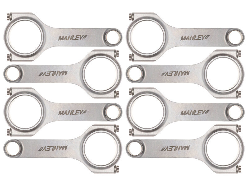 Manley Chevrolet Big Block H-Beam Connecting Rod Set - 6.135in Length - 14060L-8 User 3