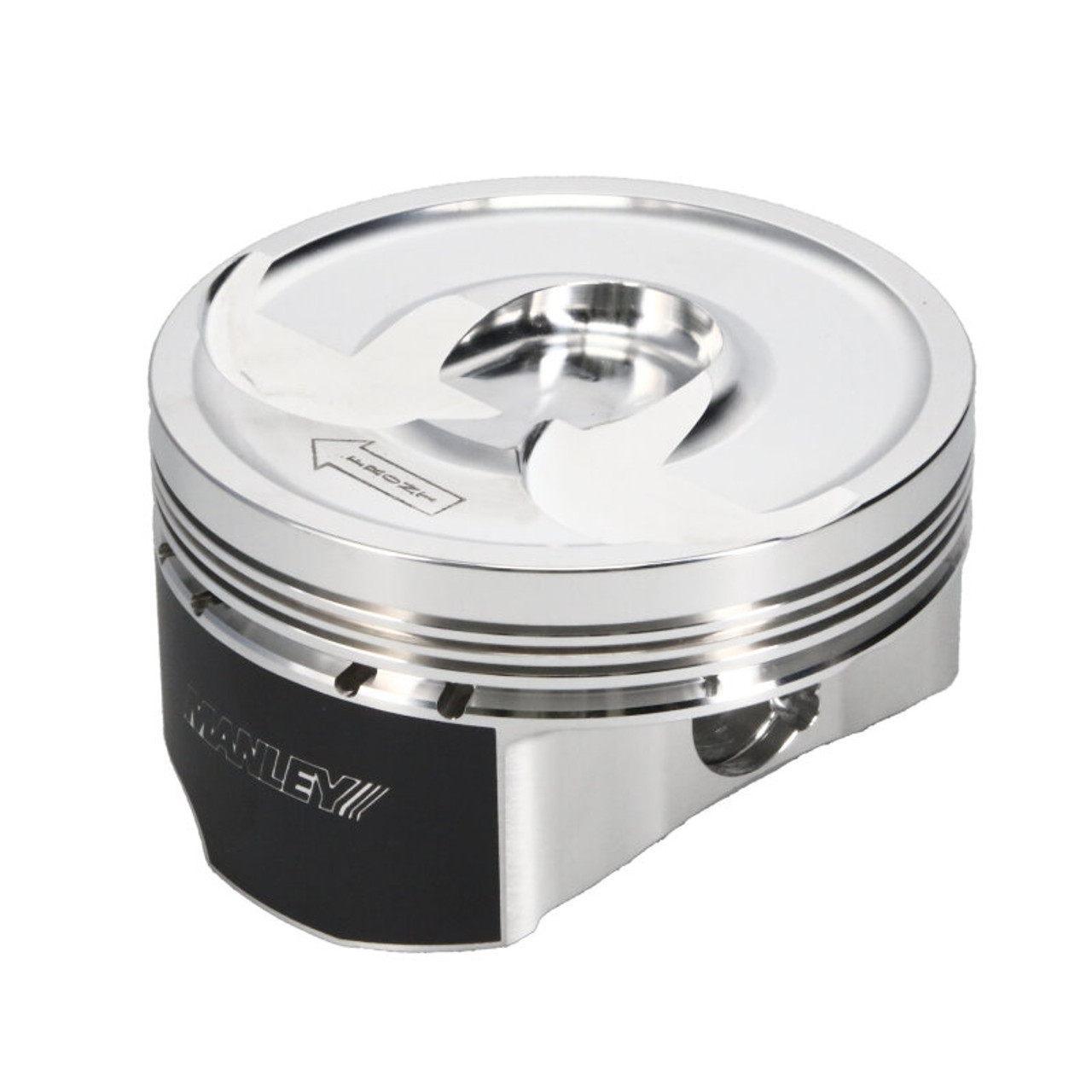 Manley Chevrolet LT1 Piston Set - 4.135in Bore 1.115in CH, -20.00 CC - 560510C-8 Photo - out of package