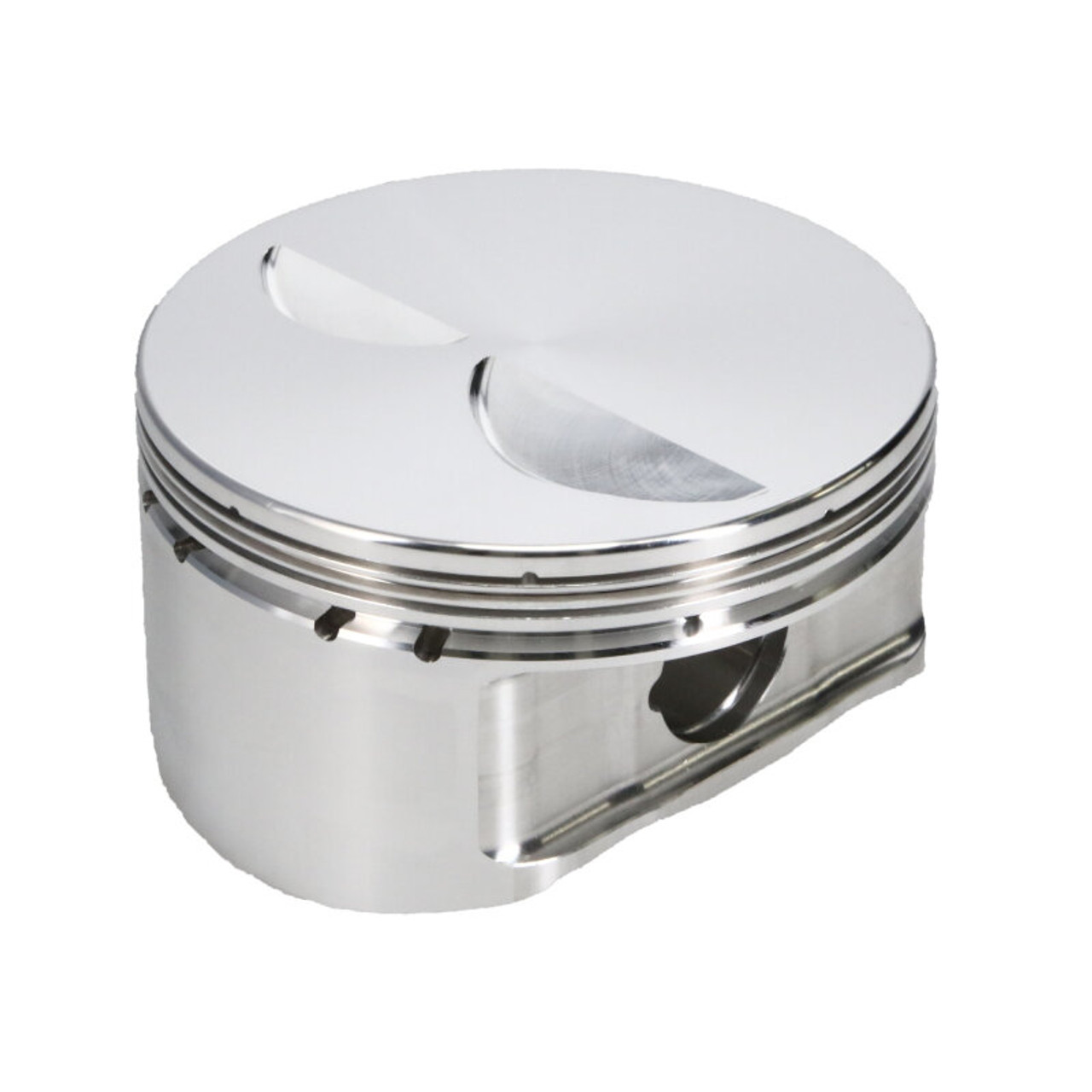 Manley Chevrolet Small Block Piston Set - 4.035in Bore 1.550in CH, -2.50 CC - 590035-8 Photo - Primary
