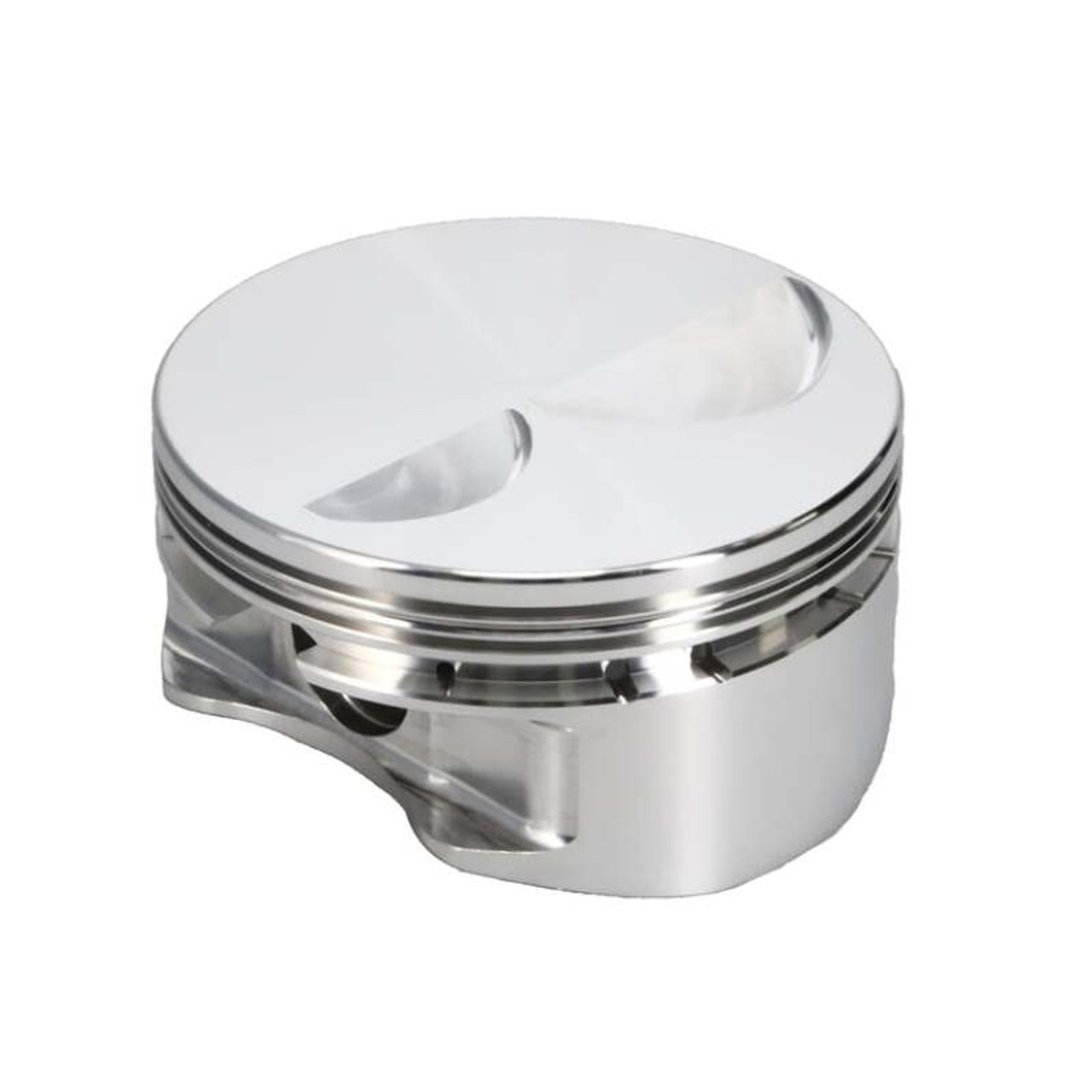 Manley Chevrolet Small Block Piston Set - 4.035in Bore 1.550in CH, -4.00 CC - 590535SMS-8 Photo - Primary