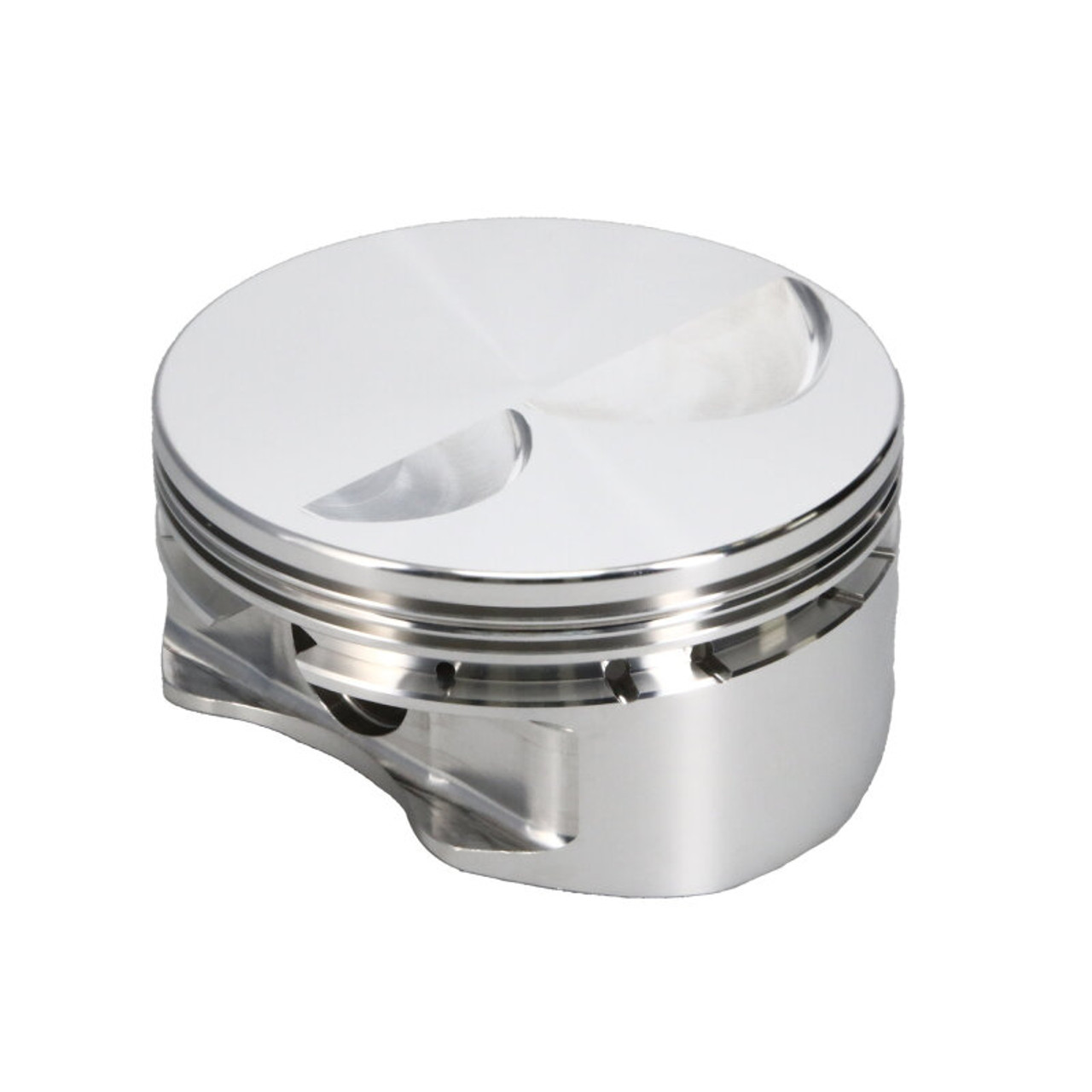 Manley Chevrolet Small Block Piston Set - 4.060in Bore 1.550in CH, -4.00 CC - 590560SMS-8 Photo - Primary