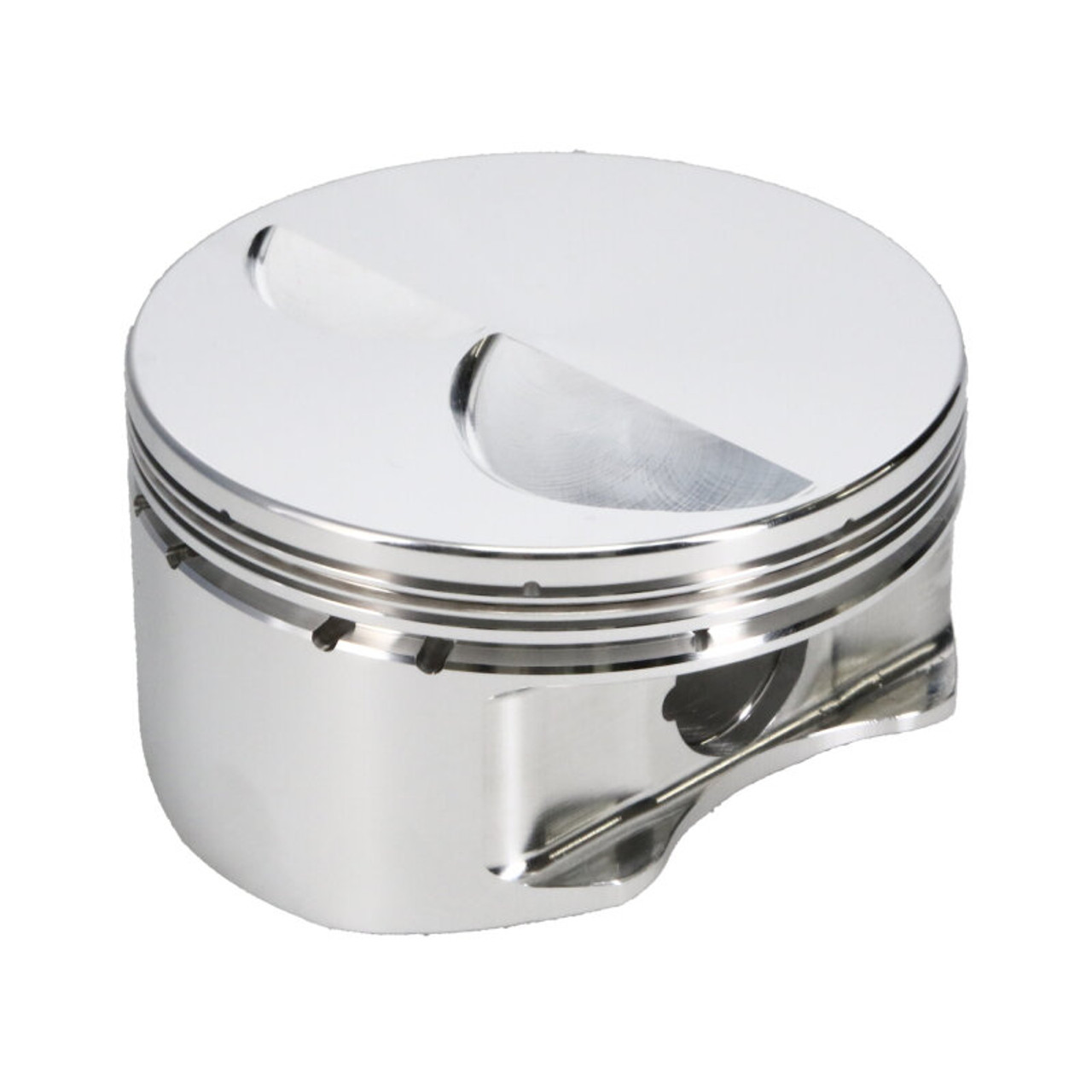 Manley Chevrolet Small Block Piston Set - 4.030in Bore 1.250in CH, -4.00 CC - 591630-8 Photo - Primary