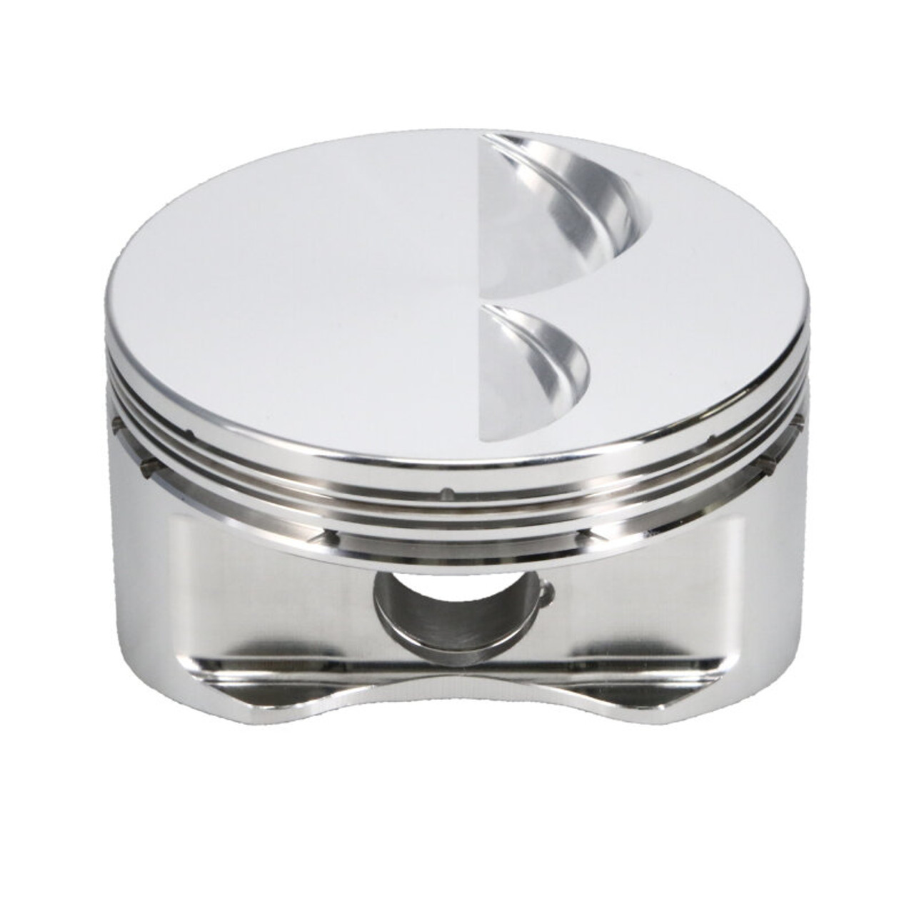 Manley Chevrolet Small Block Piston Set - 4.030in Bore 1.250in CH, -4.00 CC - 591630-8 Photo - out of package