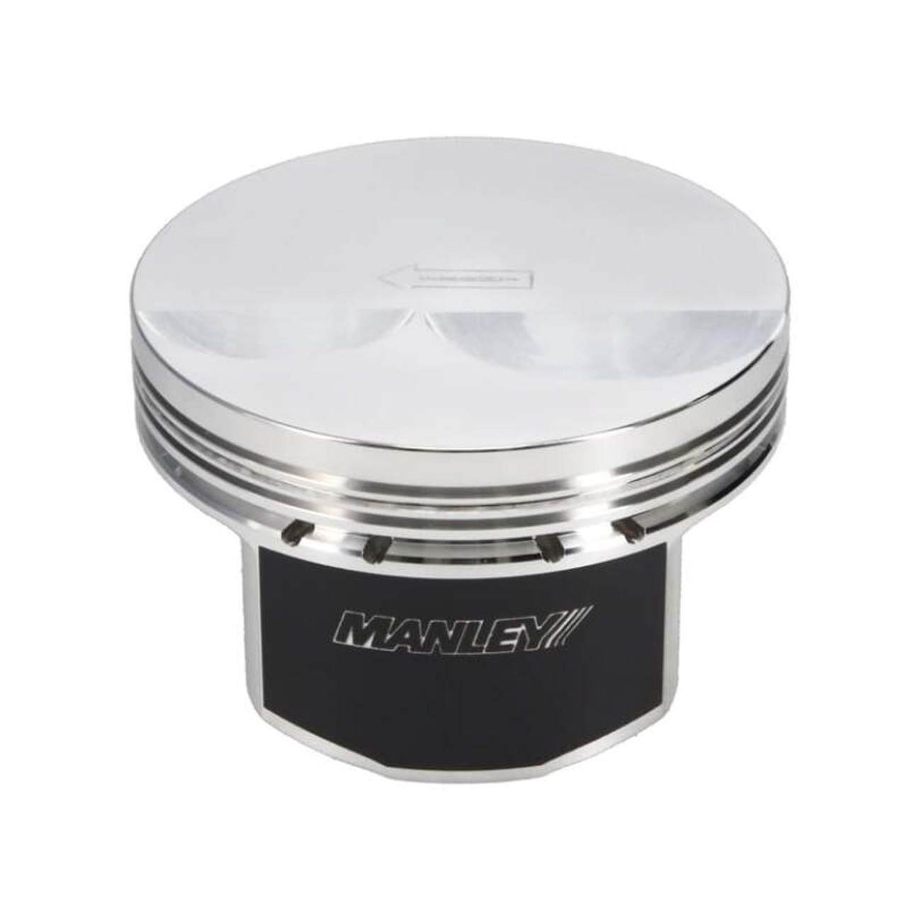 Manley Chevrolet LS Piston Set - 4.005in Bore 1.304in CH, -4.00 CC - 592505CE-8 Photo - out of package